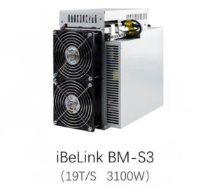 iBeLink BM-S3 Siacoin Miner 19Th/s